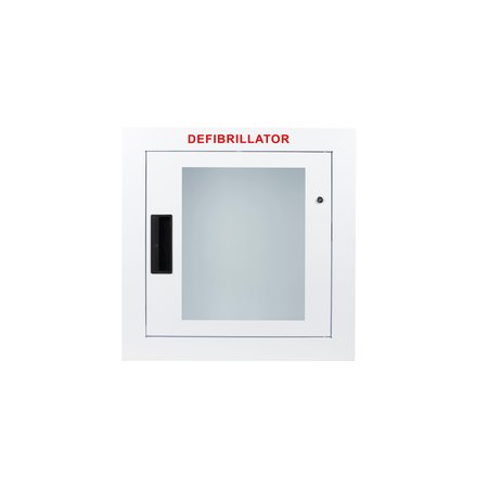 Cubix Safety Fully Recessed, Alarmed, Large AED Cabinet FR-L